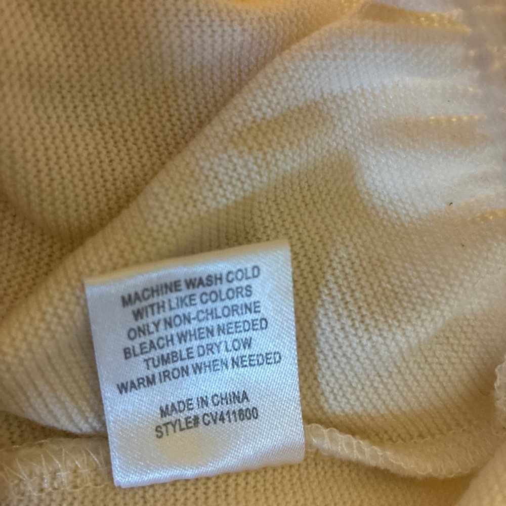 Chelsea and Violet Girls Cream Sweater - Picture 4 of 5